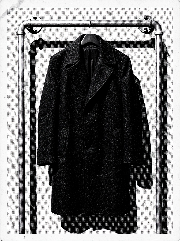 Klasyczny płaszcz męski